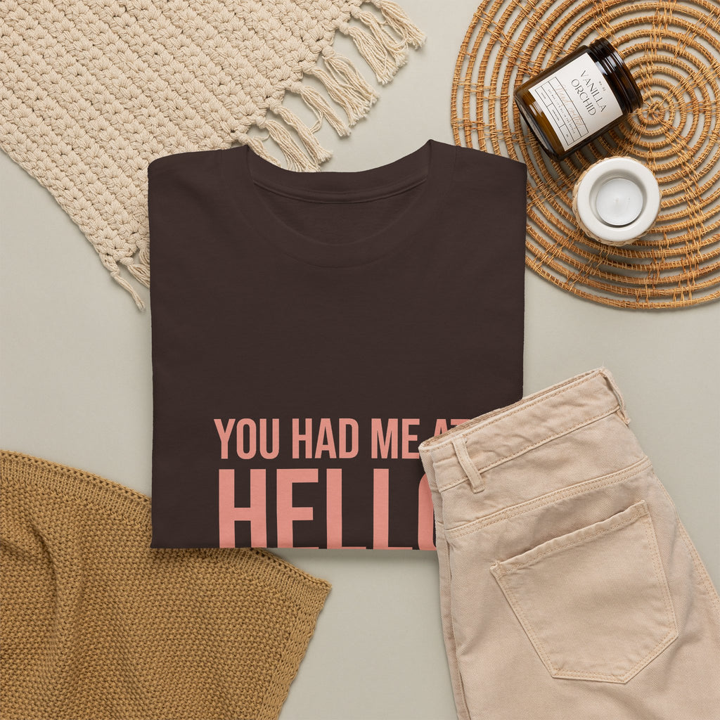 The Hello Tee Autumn Edition - Loose fit