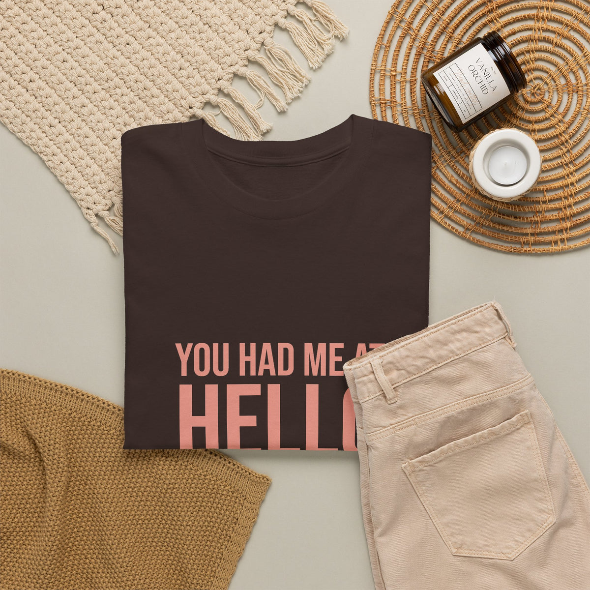 The Hello Tee Autumn Edition - Loose fit