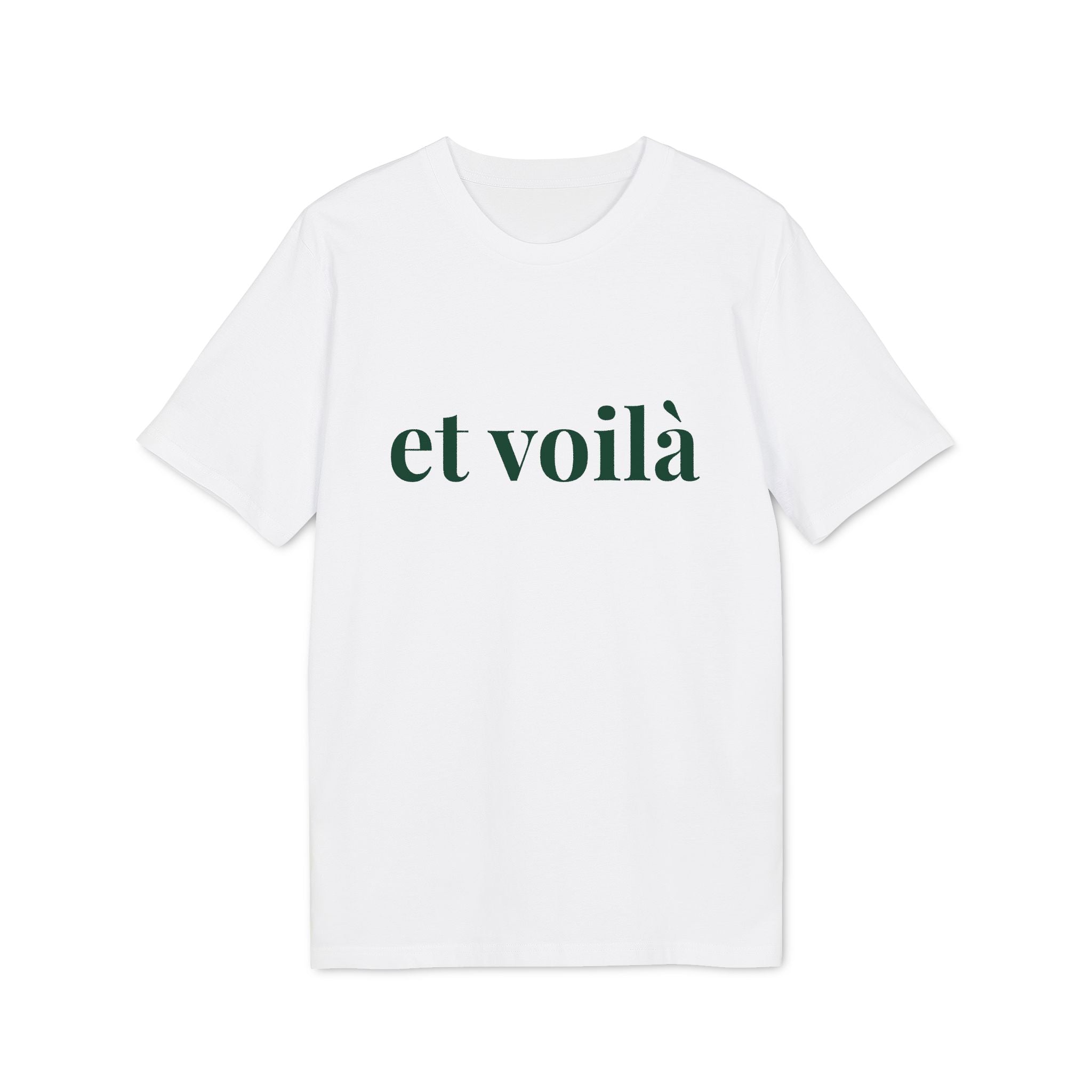 The Voilà Tee, Green - Loose fit