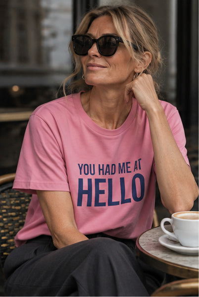 The Hello Tee - Loose fit