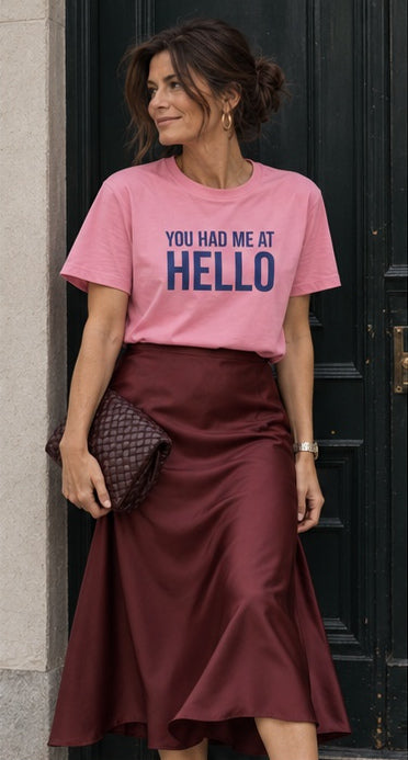 The Hello Tee - Loose fit