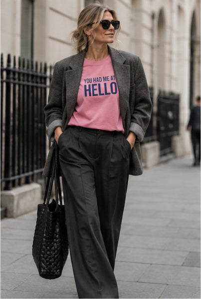 The Hello Tee - Loose fit