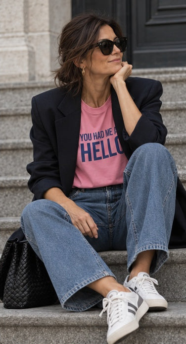 The Hello Tee - Loose fit
