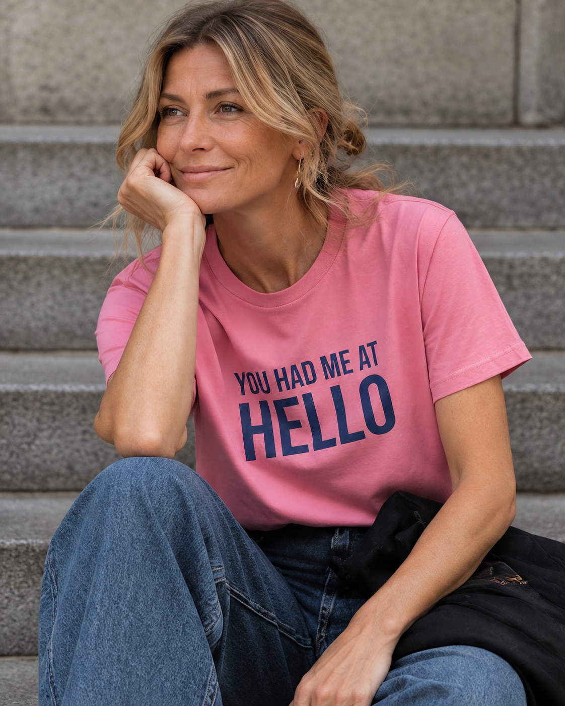 The Hello Tee - Loose fit