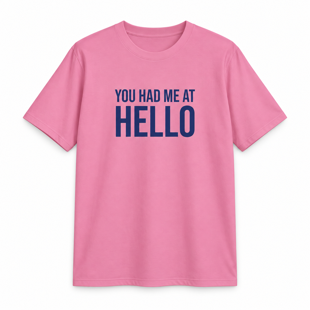 The Hello Tee - Loose fit
