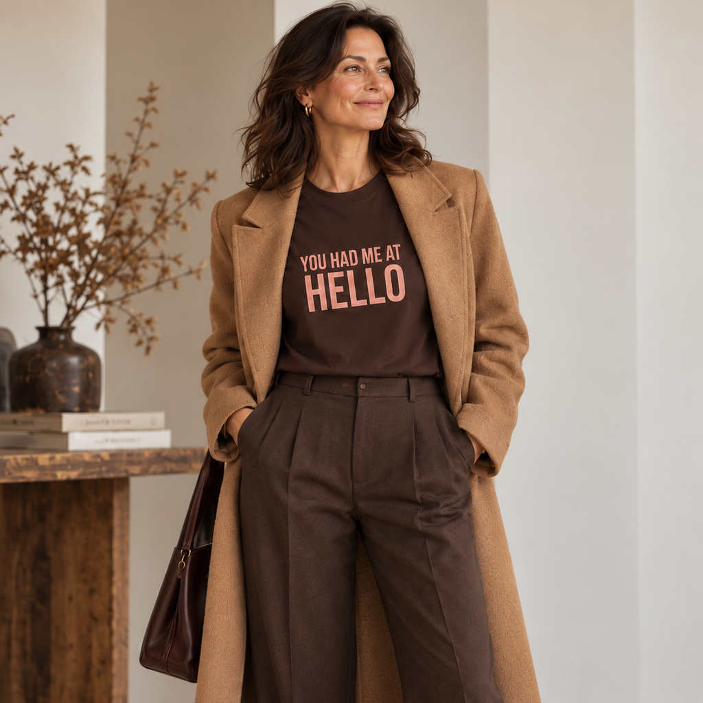 The Hello Tee Autumn Edition - Loose fit